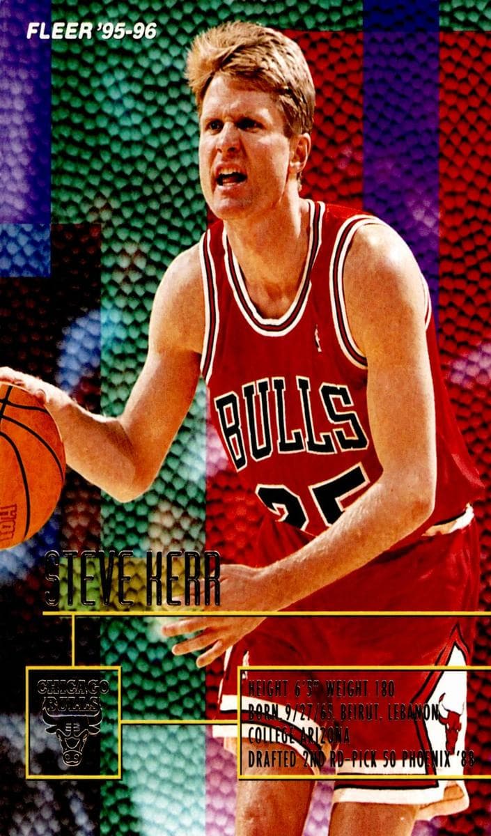 Steve Kerr 1995 fleer