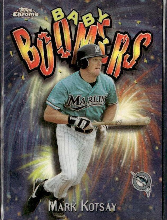Mark Kotsay 1998 topps Topps Chrome