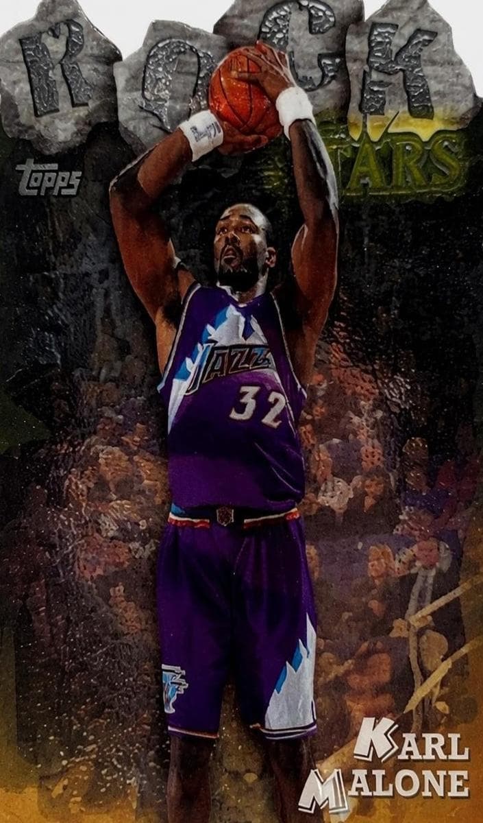 Karl Malone 1997 topps Topps