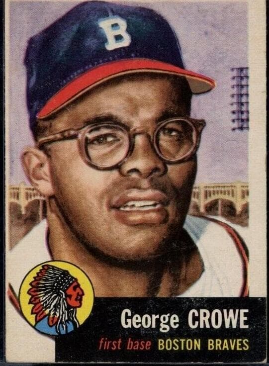 George Crowe 1953 topps Topps