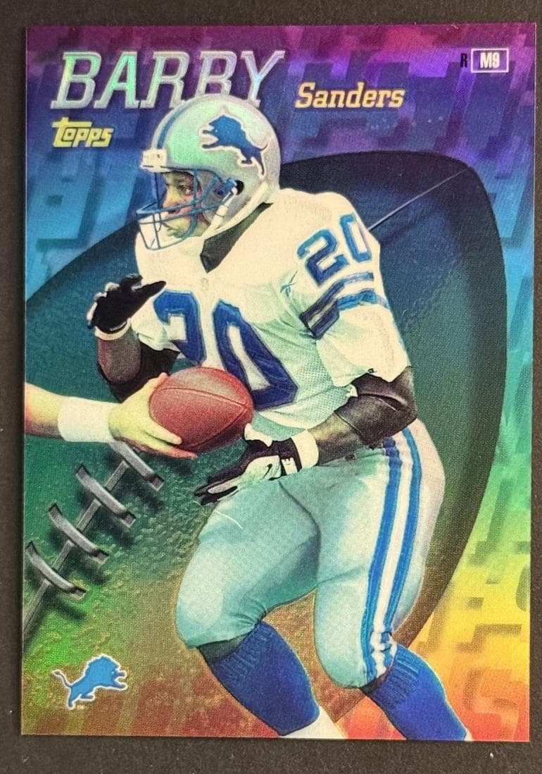 Barry Sanders 1998 topps