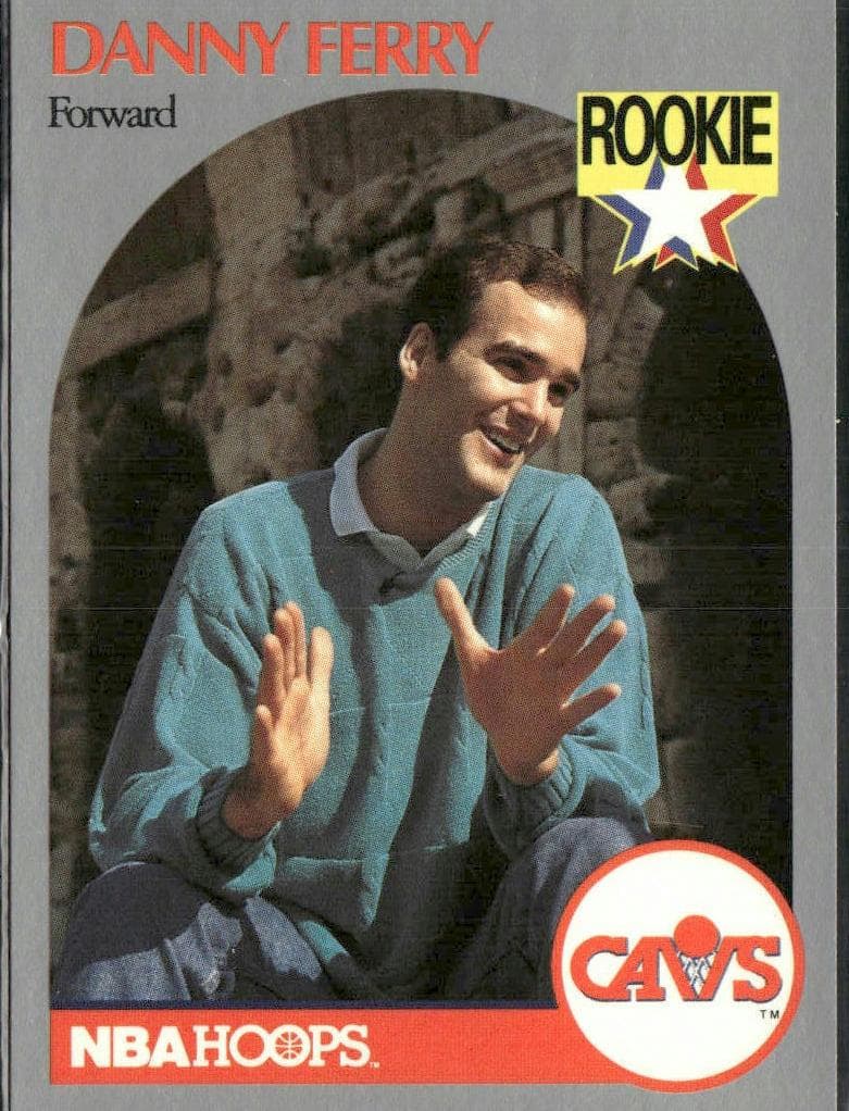 Danny Ferry trading card