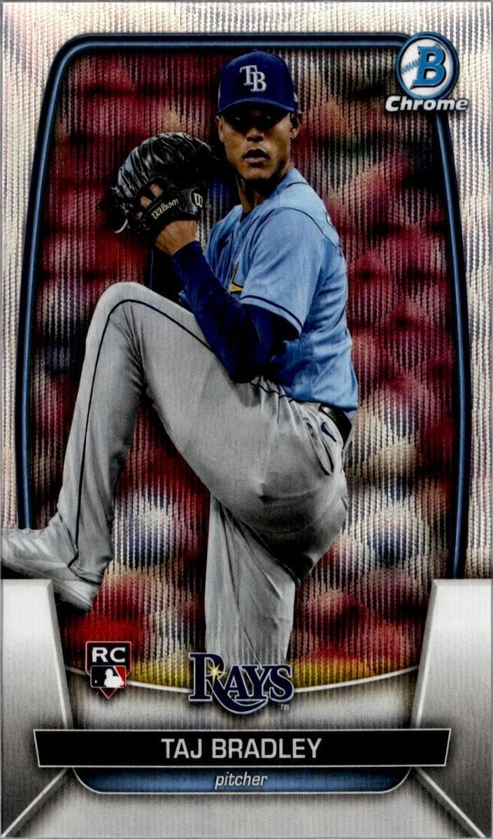 Taj Bradley trading card