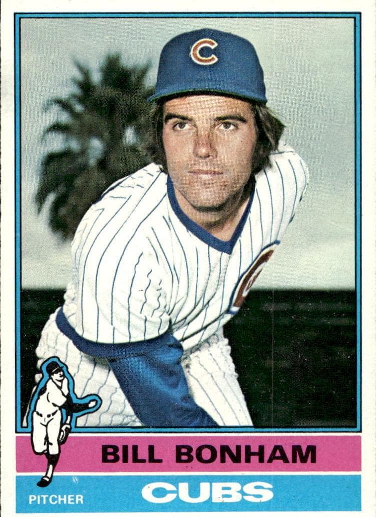 Bill Bonham 1976 topps Topps