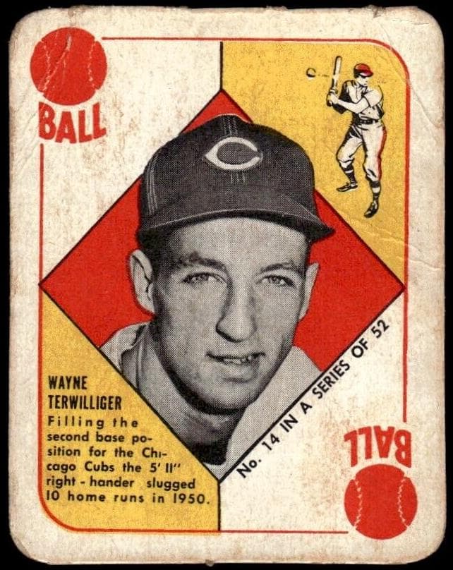 Wayne Terwilliger 1951 topps