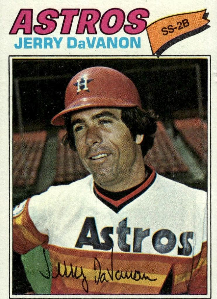 Jerry DaVanon 1977 topps Topps