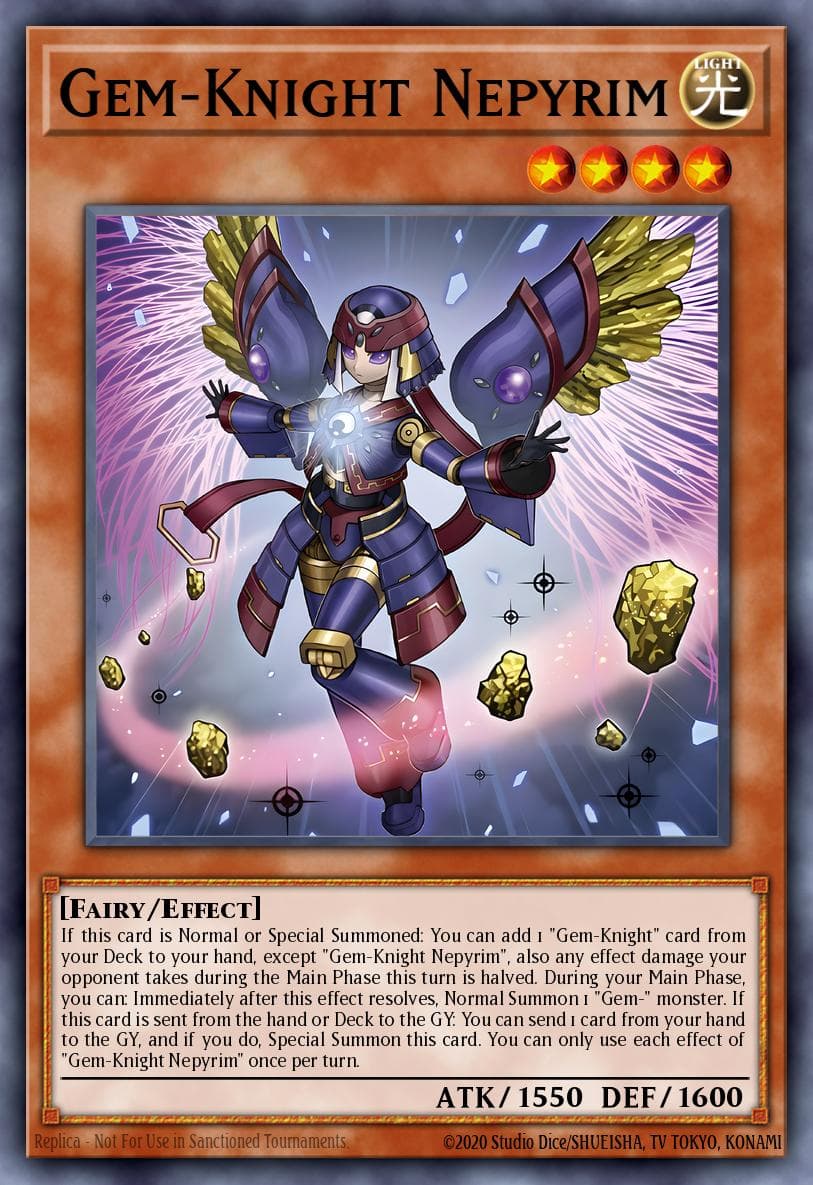 Gem-Knight Nepyrim 2025 Yu-Gi-Oh! Battles of Legend: Monster Mayhem