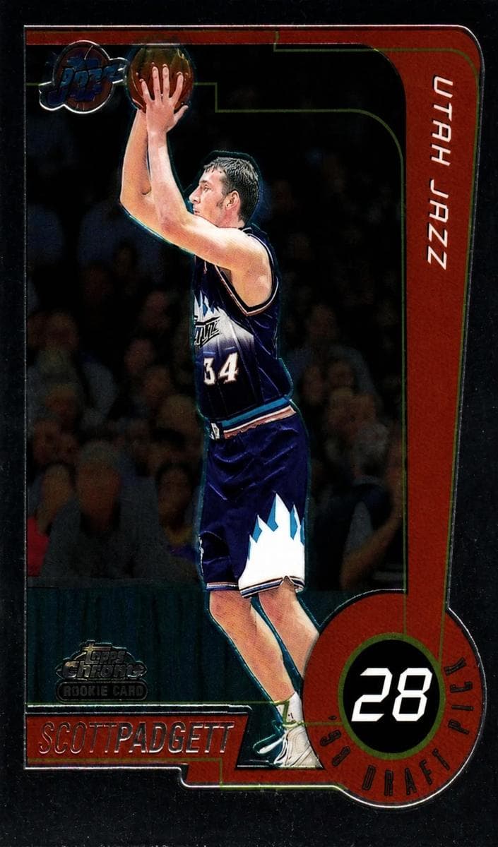 Scott Padgett 1999 topps Topps Chrome