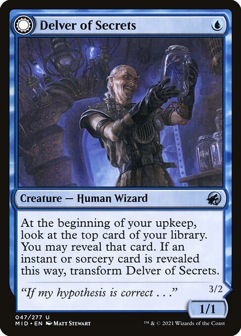 Delver of Secrets & Insectile Aberration #47
