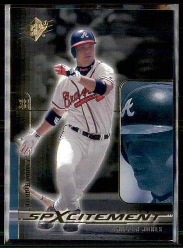 Chipper Jones 2001 unknown SPx