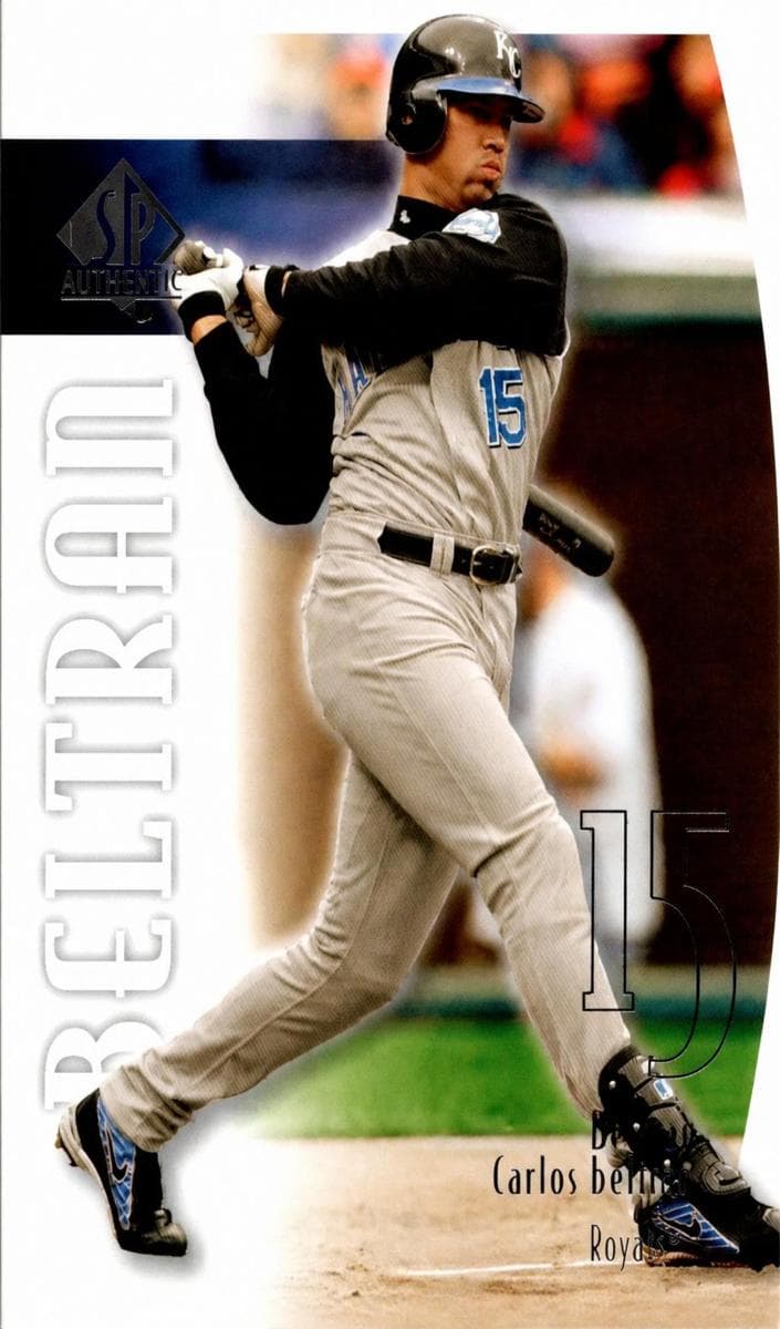 Carlos Beltran 2002 unknown SP Authentic
