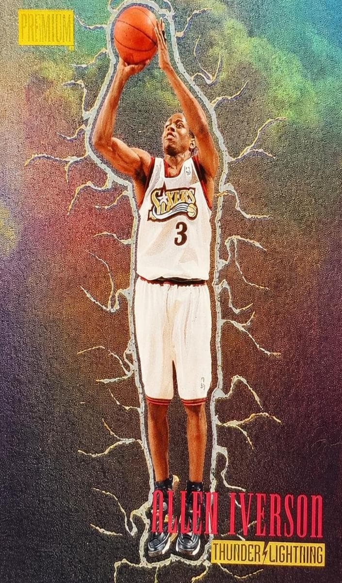 Allen Iverson 1997 skybox Premium