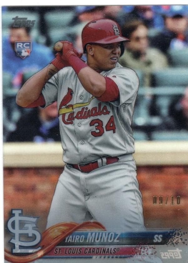 Yairo Munoz trading card