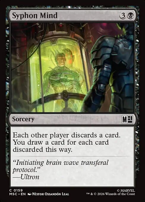 Syphon Mind 2002 Magic: The Gathering Onslaught