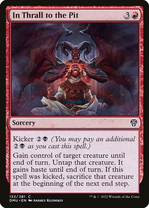 In Thrall to the Pit 2022 Magic: The Gathering Dominaria United
