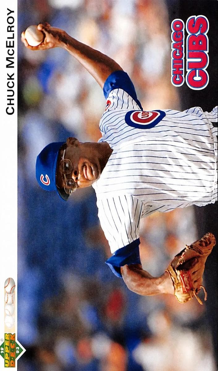Chuck McElroy 1992 upper-deck Upper Deck