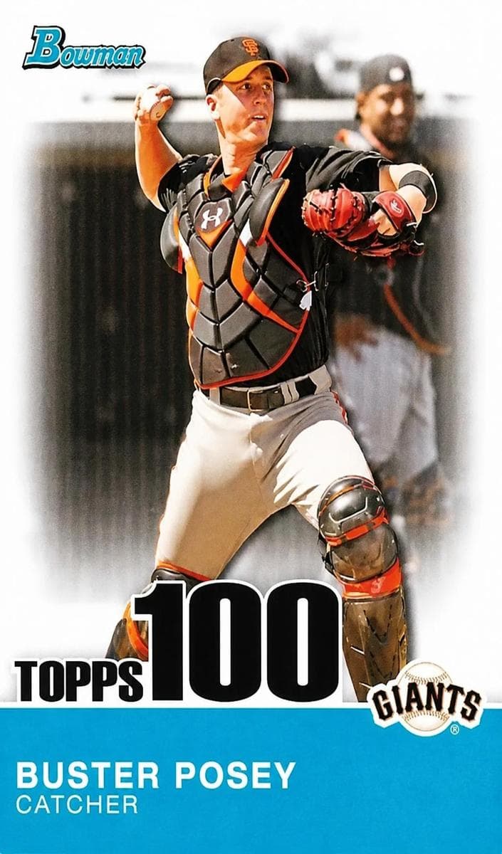 Buster Posey 2010 bowman