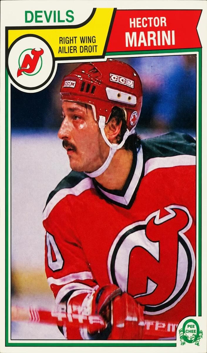 Hector Marini trading card