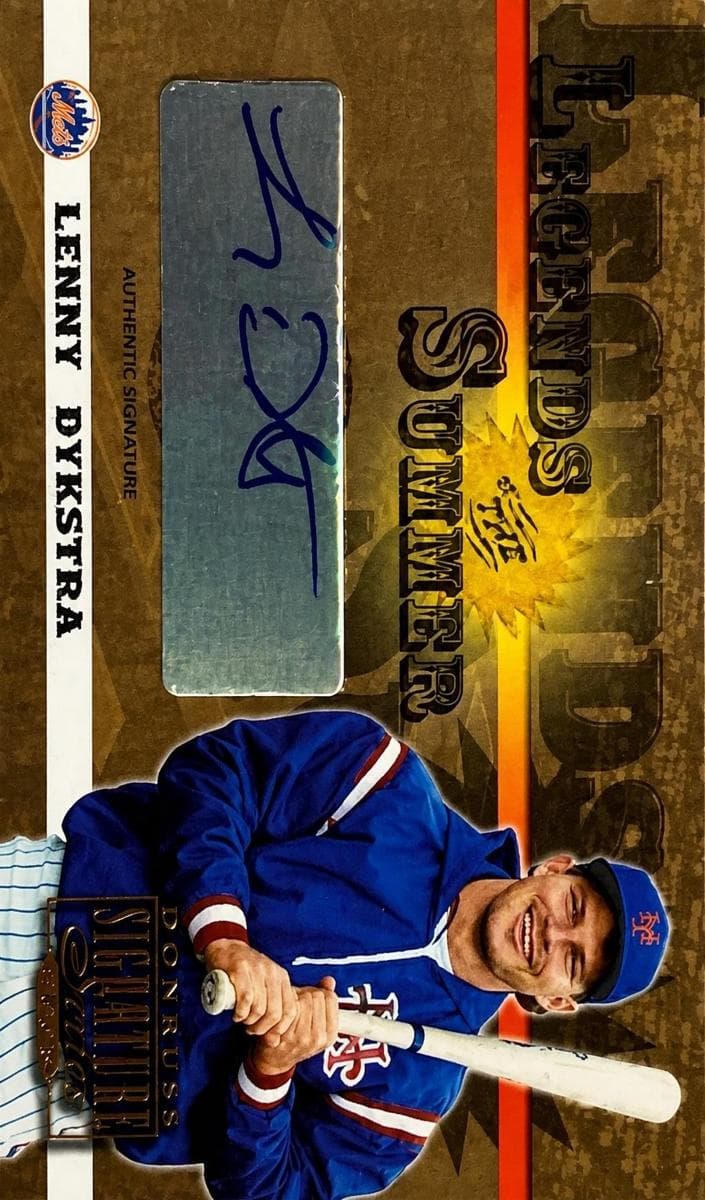 Lenny Dykstra 2003 panini