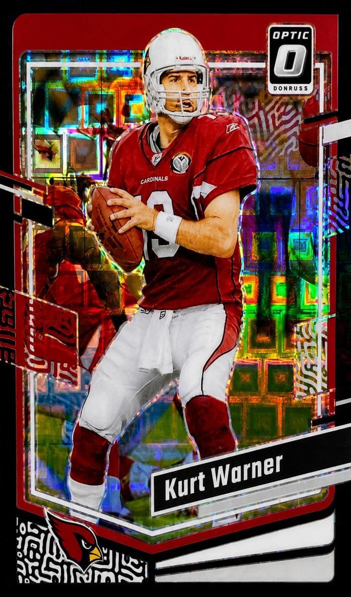 Kurt Warner 2023 panini Donruss Optic