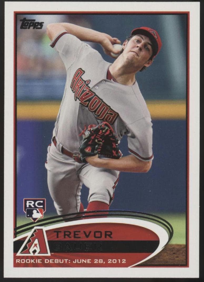 Trevor Bauer trading card