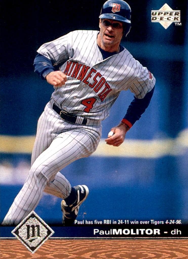 Paul Molitor 1997 upper-deck Upper Deck