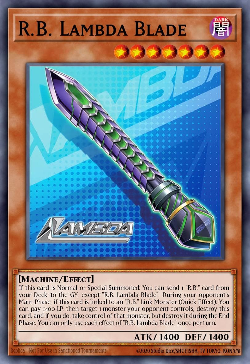 R.B. Lambda Blade #DOOD-EN091