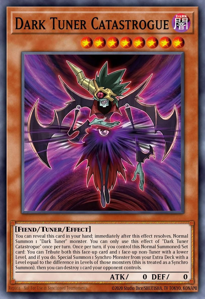 Dark Tuner Catastrogue 2026 Yu-Gi-Oh! Japanese Limit Over Collection: Rivals Prismatic Secret Rare