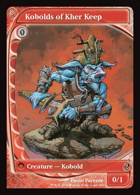 Kobolds of Kher Keep 2024 Magic: The Gathering Mystery Booster 2 example 2