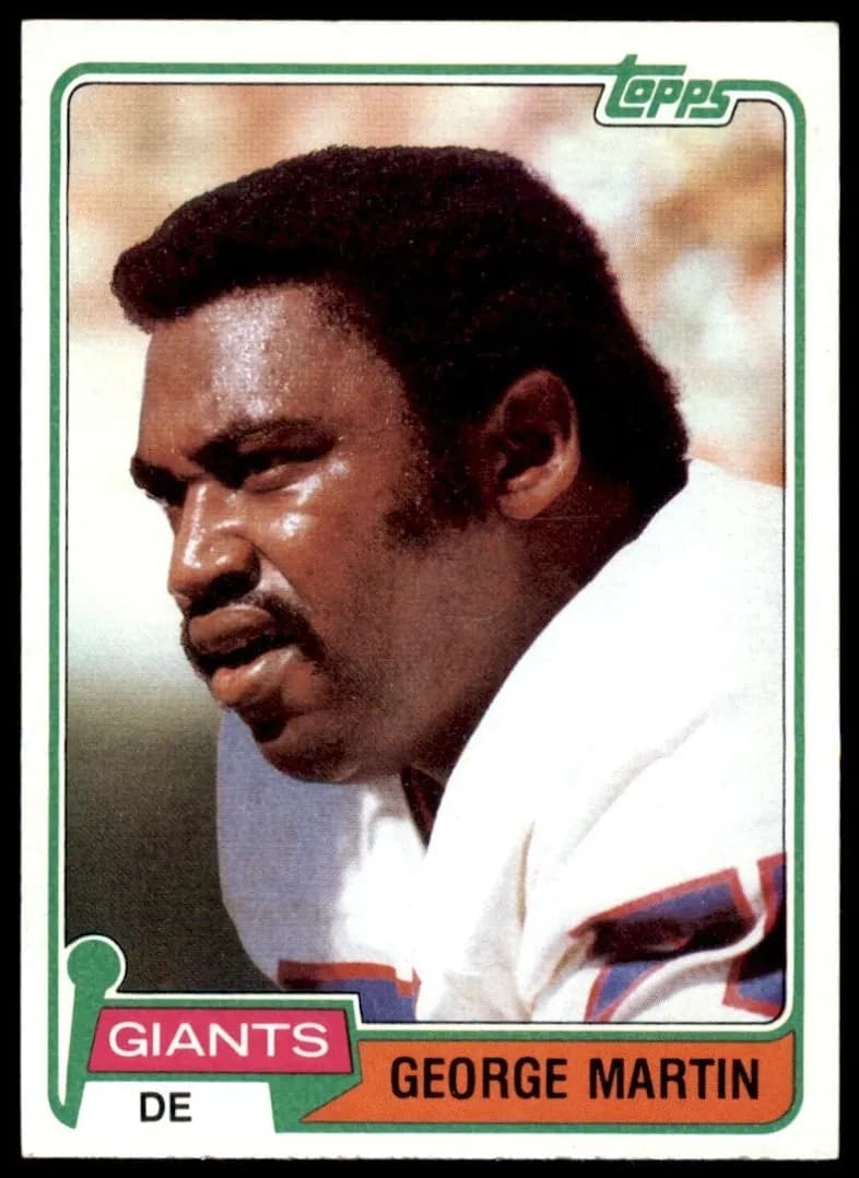 George Martin 1981 topps Topps