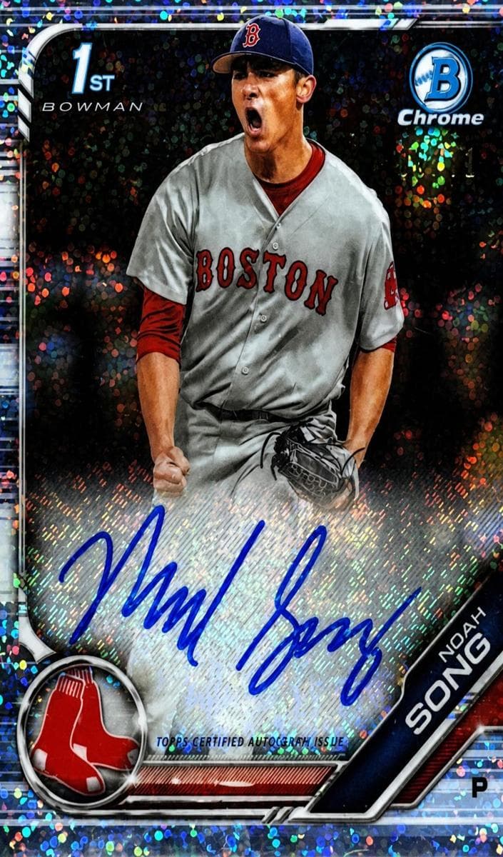 Noah Song 2019 bowman Bowman Draft