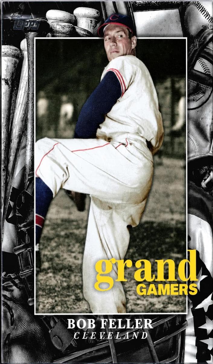 Bob Feller trading card
