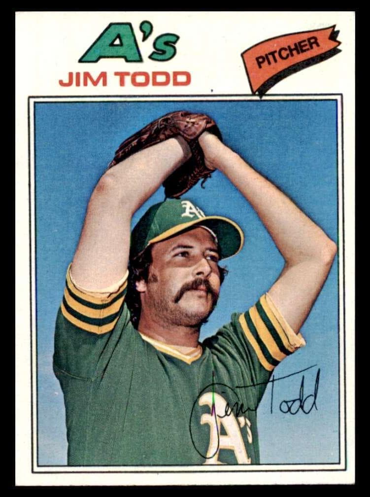 Jim Todd 1977 topps Topps