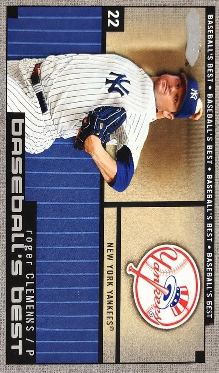 Roger Clemens 2002 fleer