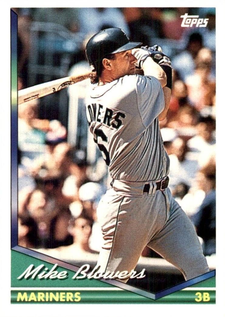 Mike Blowers 1994 topps Topps