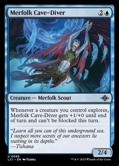 Merfolk Cave-Diver #65