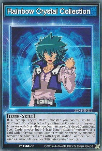 Rainbow Crystal Collection 2022 Yu-Gi-Oh! Speed Duel GX: Duel Academy Box
