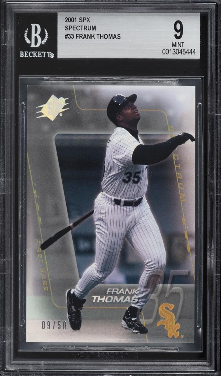 Frank Thomas 2001 upper-deck Upper Deck Evolution