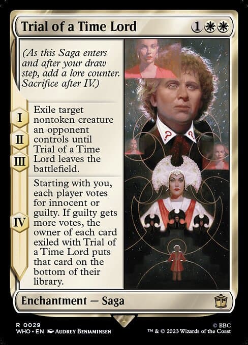 Trial of a Time Lord 2023 Magic: The Gathering Doctor Who
