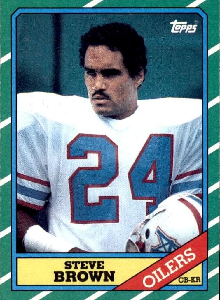 Steve Brown trading card