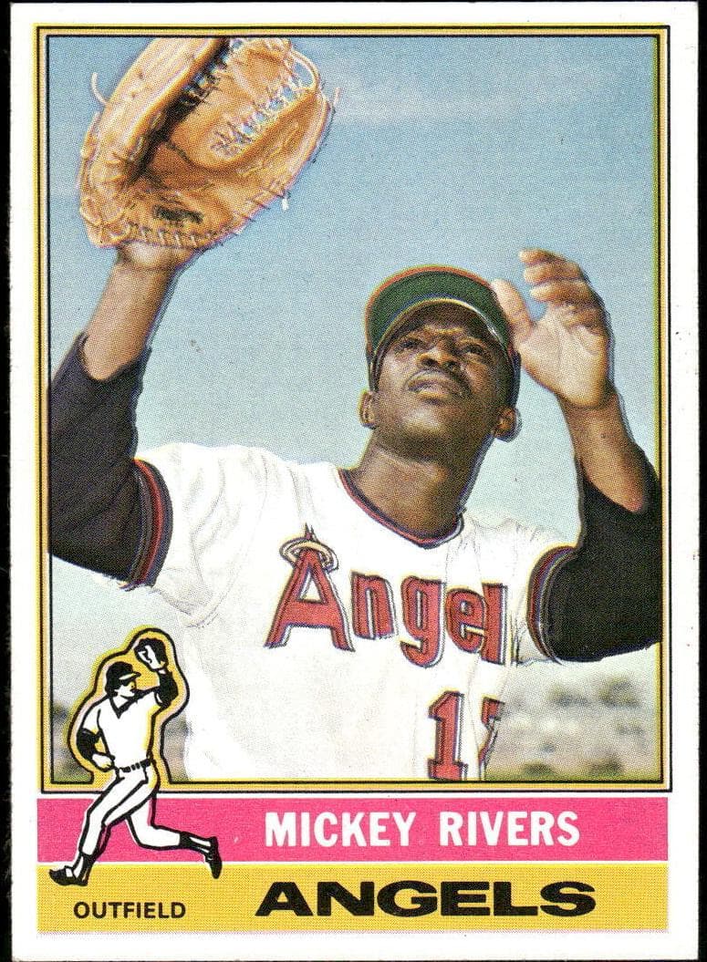 Mickey Rivers 1976 topps Topps