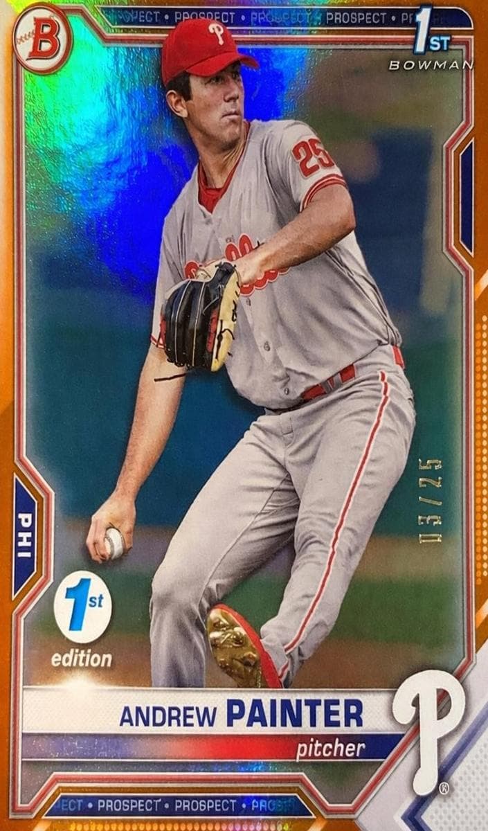 Andrew Painter 2021 bowman Bowman Draft