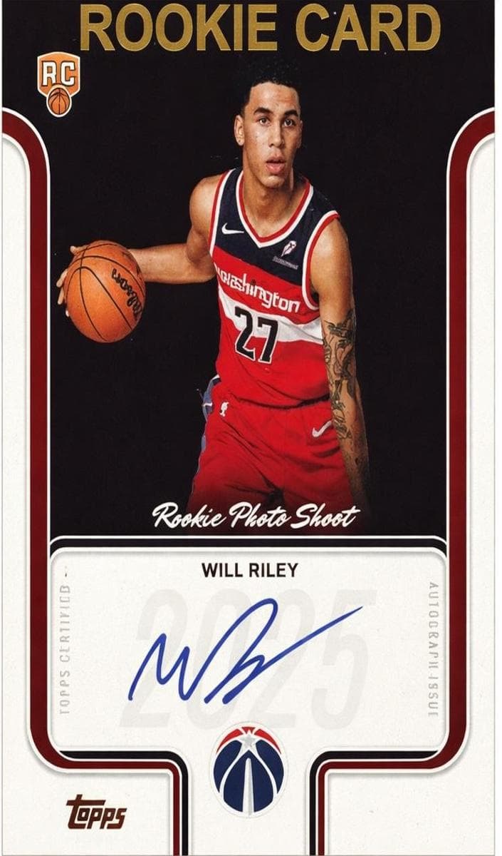 Will Riley 2025 topps Topps