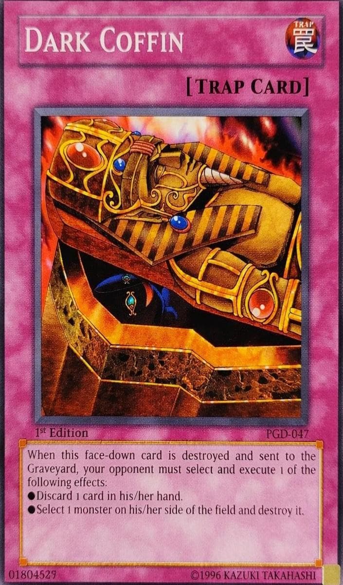 Dark Coffin 2003 Yu-Gi-Oh! Pharaonic Guardian