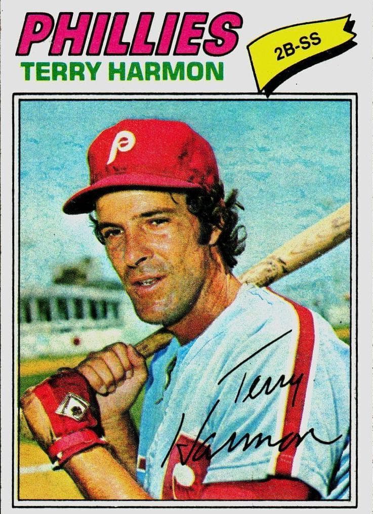 Terry Harmon 1977 topps Topps