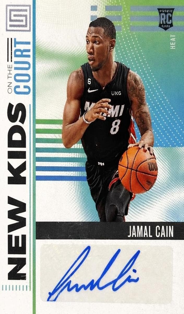Jamal Cain trading card