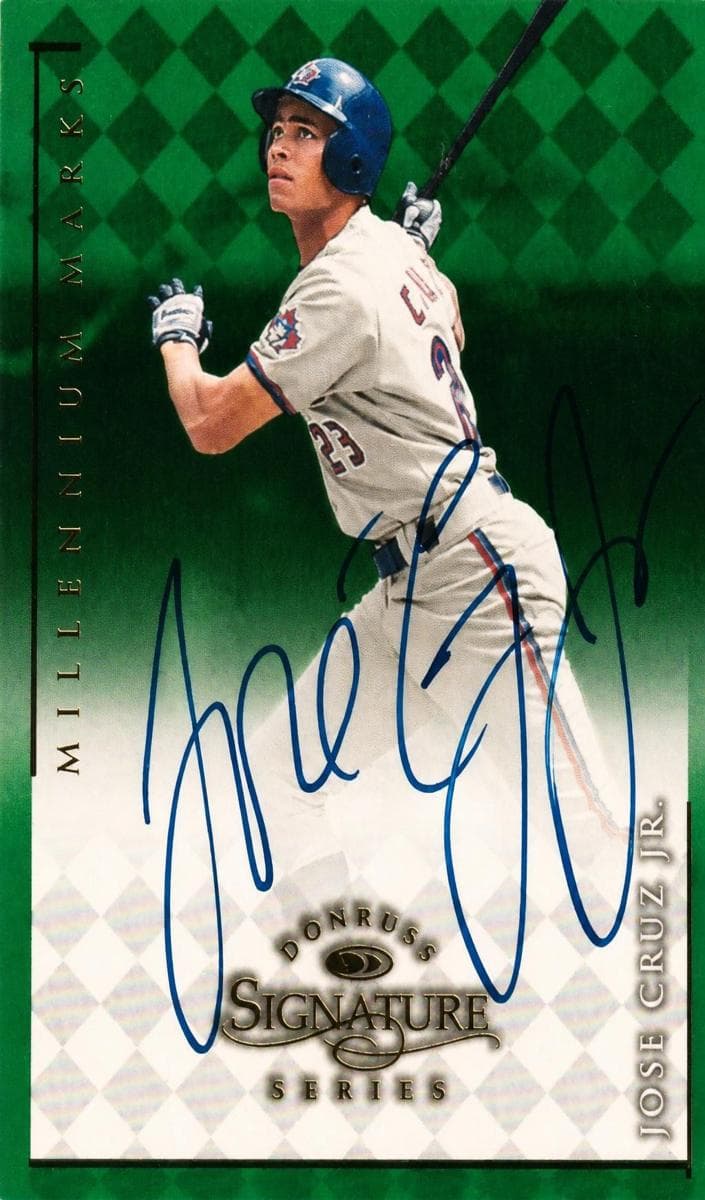 Jose Cruz Jr. 1998 panini