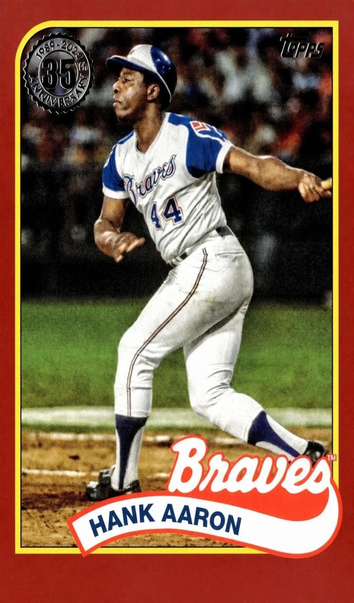 Hank Aaron 2024 topps Topps