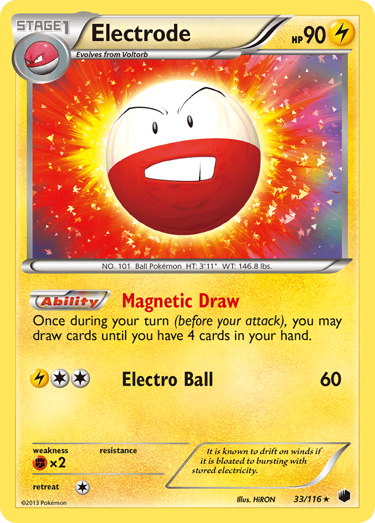Electrode 2013 Pokemon Plasma Freeze