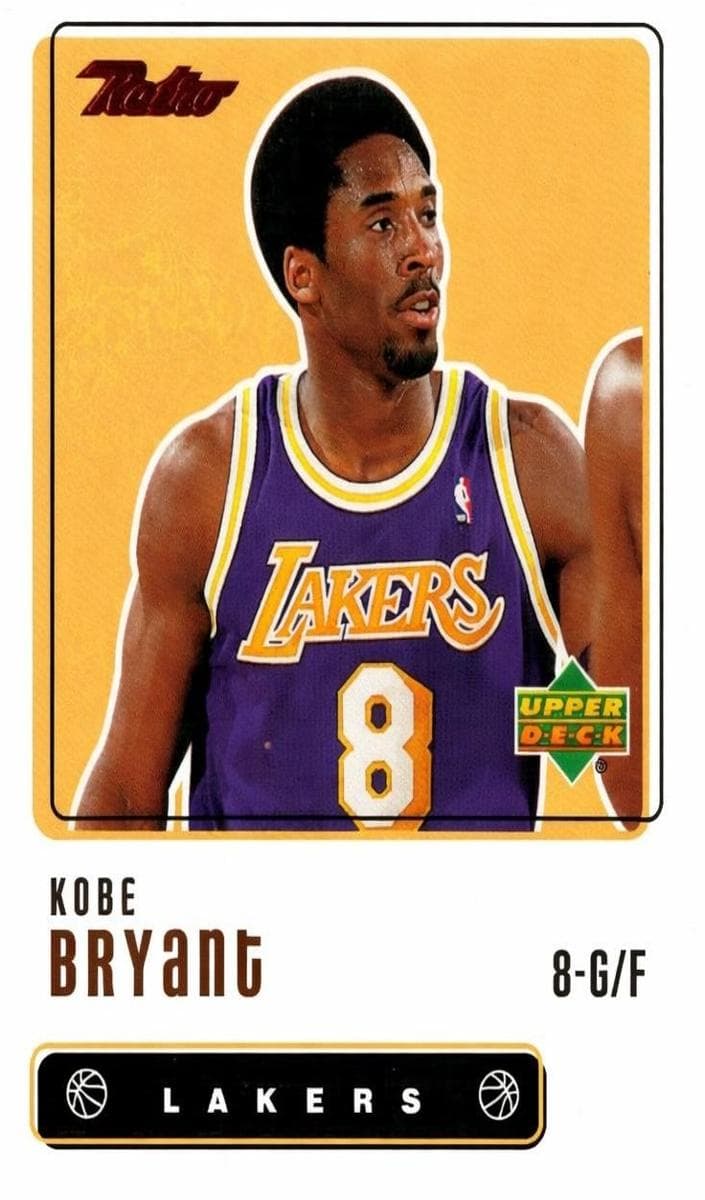 Kobe Bryant 1999 upper-deck Retro
